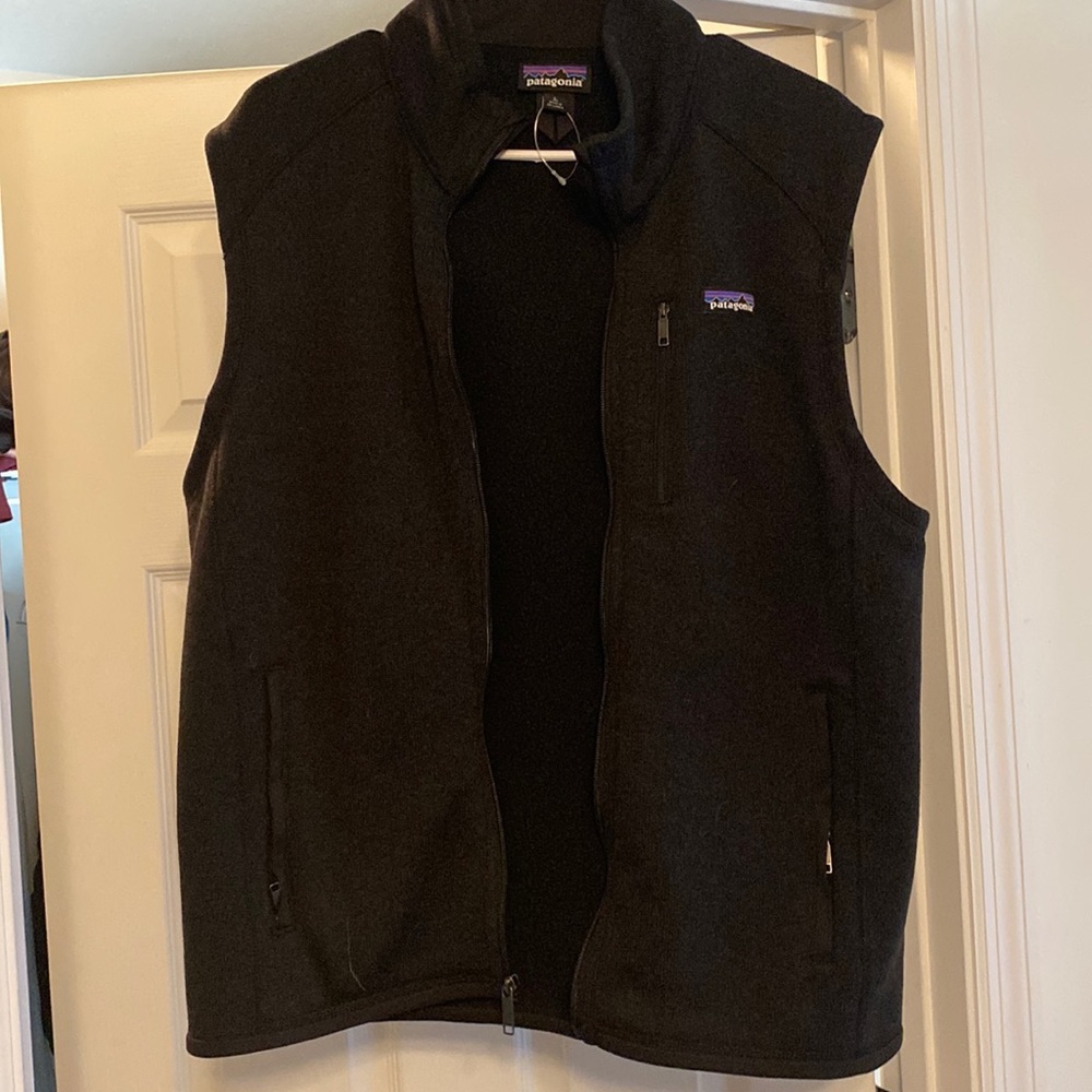 Patagonia sweater vest size large. NWT but fell off.
